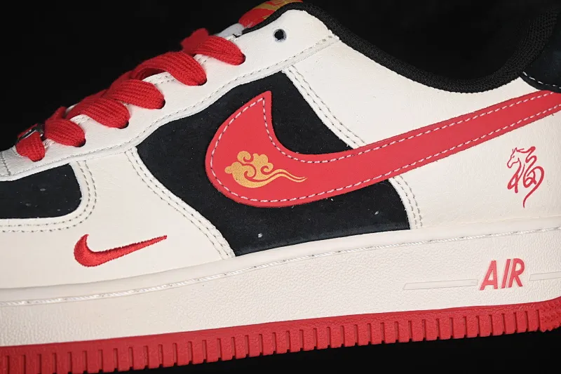 All categories Nk Air Force 1 Air Force series Nk Air Force 1 Low Air Force low-top Nike Air Force 1'07 Low Year of the Horse limited edition Red Fu Xiangyun Air Force 1 low-top casual sneakers XD0028-016